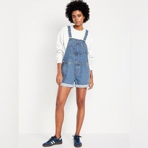Old Navy Denim Short Overalls/Shortalls